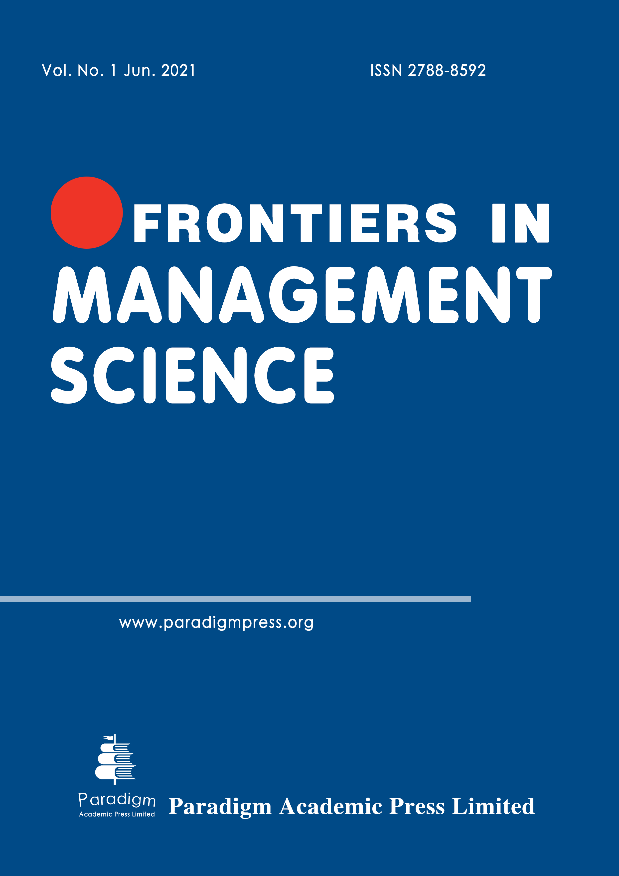 Login Frontiers in Management Science